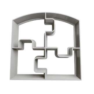 Puzzle Bread Shaped Cutter STL