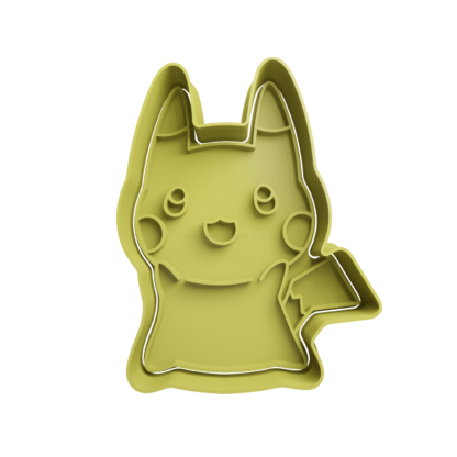 Pikachu Cute Cookie Cutter STL