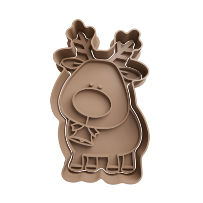 Reindeer Cookie Cutter STL 9