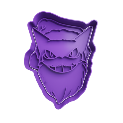 Gengar Christmas Cookie Cutter STL