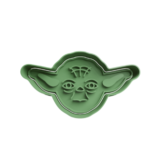 Yoda Cookie Cutter STL