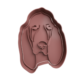 Basset Hound Dog Cookie Cutter STL