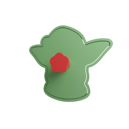 Grogu Christmas Cookie Cutter STL