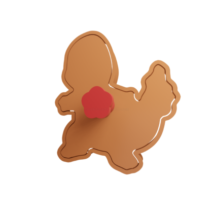 Charmander Cookie Cutter STL