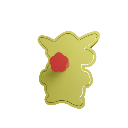 Pikachu with Santa Custome Cookie Cutter STL