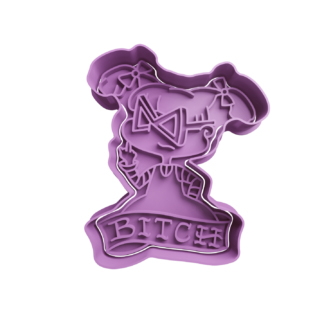 Angelica Pickles Cookie Cutter STL 2