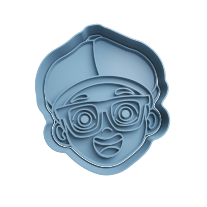 Blippi Cookie Cutter STL