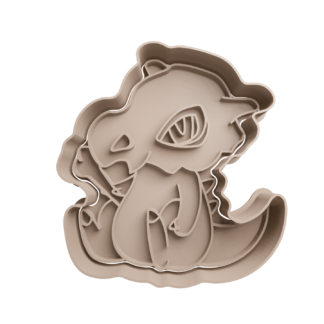 Cubone Cute Cookie Cutter STL 2