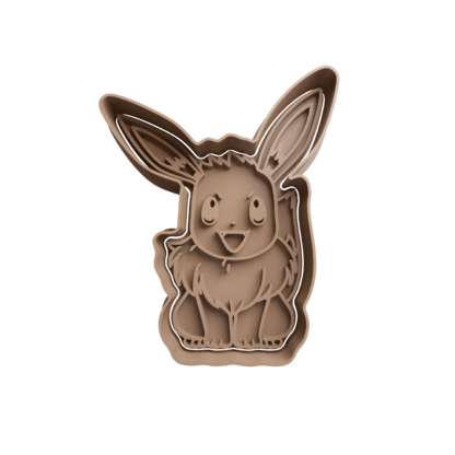 Eevee Cookie Cutter STL 4