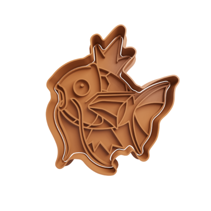 Magikarp Cookie Cutter STL 2