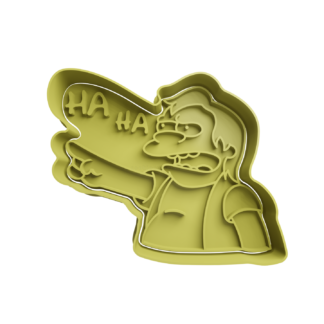 Nelson -Haha Cookie Cutter STL