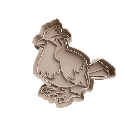 Pidgey Cookie Cutter STL 2