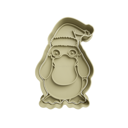 Psyduck with Santa Hat Cookie Cutter STL