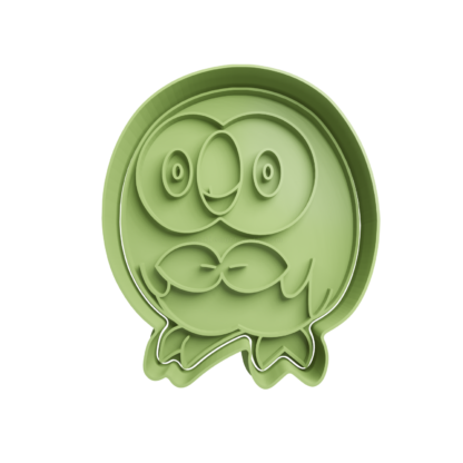 Rowlet Cookie Cutter STL