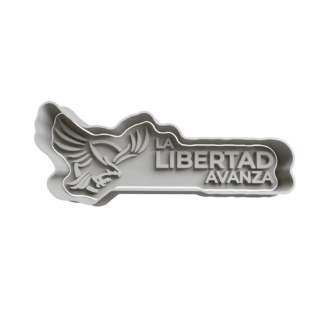 La Libertad Avanza Logo Cookie Cutter STL