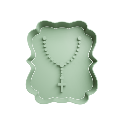 Rosary Beads Cookie Cutter STL 7