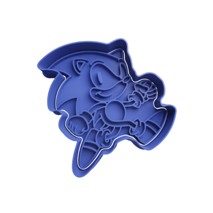 Sonic Running Cookie Cutter STL