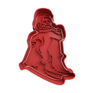 Stupid Sexy Ned Flanders Ski Cookie Cutter STL