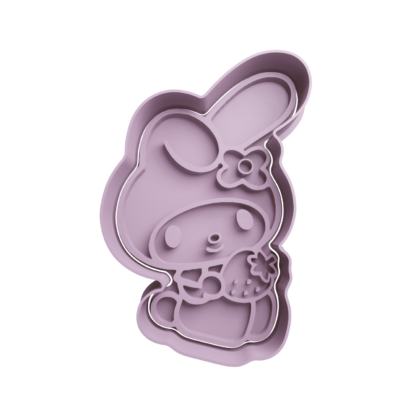 My Melody with strawberry Cookie Cutter STL