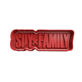 Spy X Family Logo Cookie Cutter STL