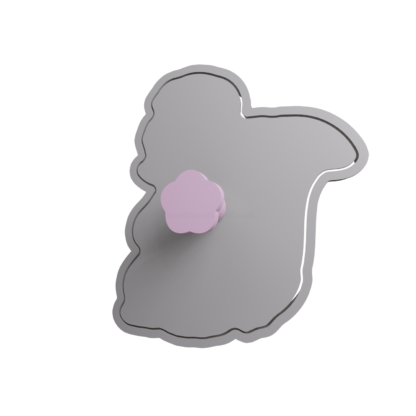 Flower Skunk Cookie Cutter STL