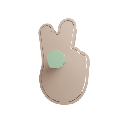 ✌️Hand V sign Cookie Cutter STL