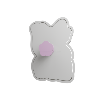 Beckoning Cat Maneki-neko with Glasses Cookie Cutter STL
