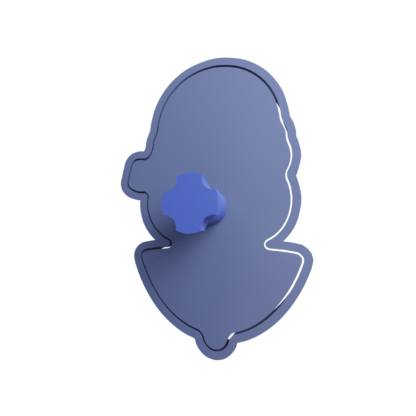 Popeye Cookie Cutter STL