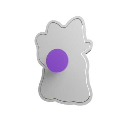 Beckoning Cat Maneki-neko Cookie Cutter STL 2