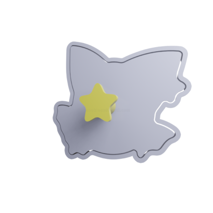 Cat Luna Sailor Moon Cookie Cutter STL 5