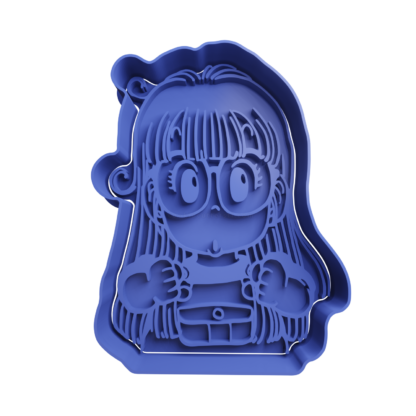 Arale Surprised Cookie Cutter STL