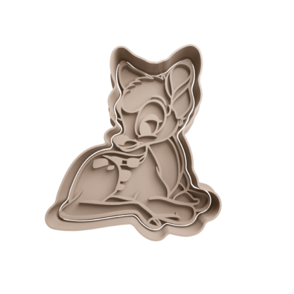Bambi Cookie Cutter STL 2