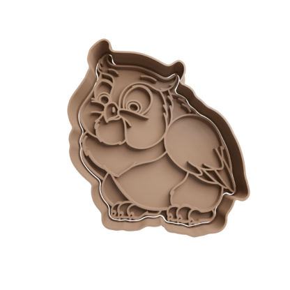 Friend Owl Cookie Cutter STL