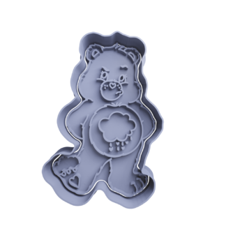 Grumpy Bear Cookie Cutter STL
