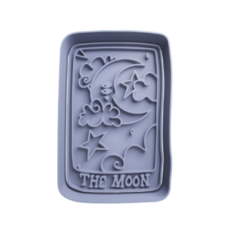 Card The Moon Cookie Cutter STL