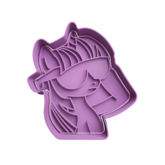 Twilight Sparkle Cookie Cutter STL