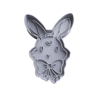 Bunny Cookie Cutter STL 6