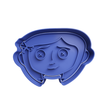 Coraline Head Cookie Cutter STL