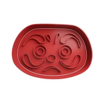 Daruma-San Face Cookie Cutter STL