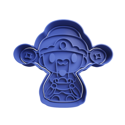 Caishen is the Chinese god of wealth Cookie Cutter STL