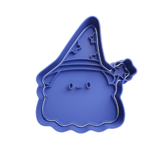Ghost Wizard Cookie Cutter STL