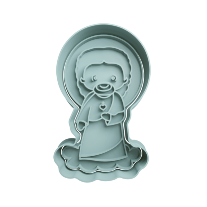 Jesus Cookie Cutter STL 4