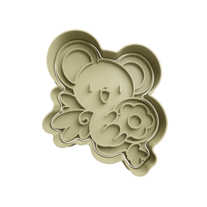 Kero Cerberus Kawaii with Donut Cookie Cutter STL