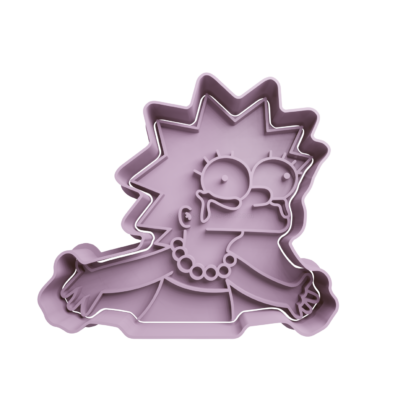 Lisa Craying Simpsons Cookie Cutter STL