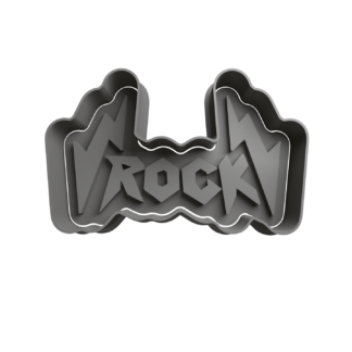 Rock Cookie Cutter STL