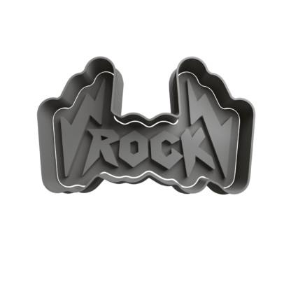 Rock Cookie Cutter STL