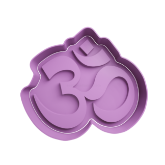 Om Mantra Cookie Cutter STL