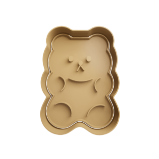 Gummy Bear Cookie Cutter STL