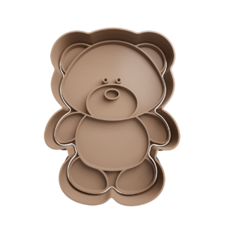 Teddy Bear Cookie Cutter STL