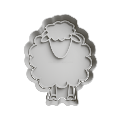 Sheep Cookie Cutter STL